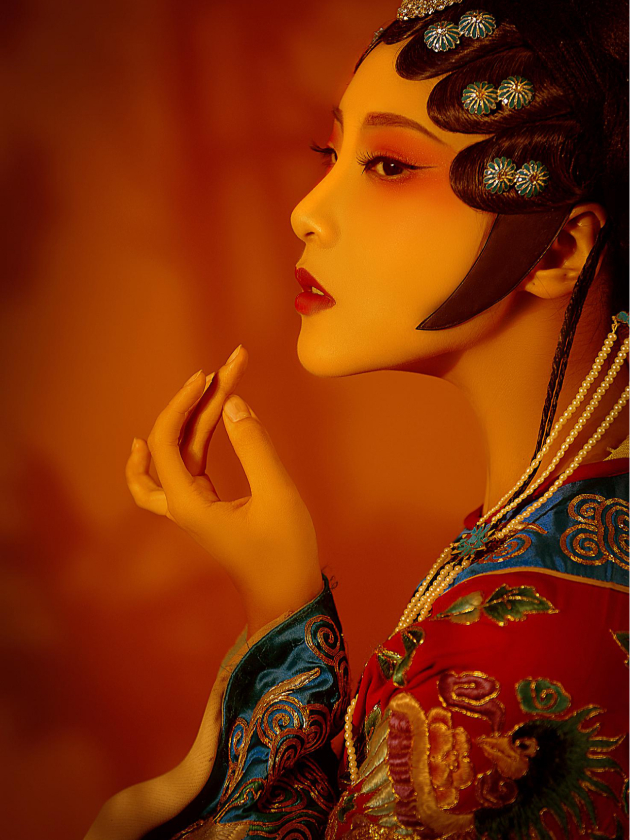 盘子女人坊戏曲写真摄影|《月下》客片欣赏