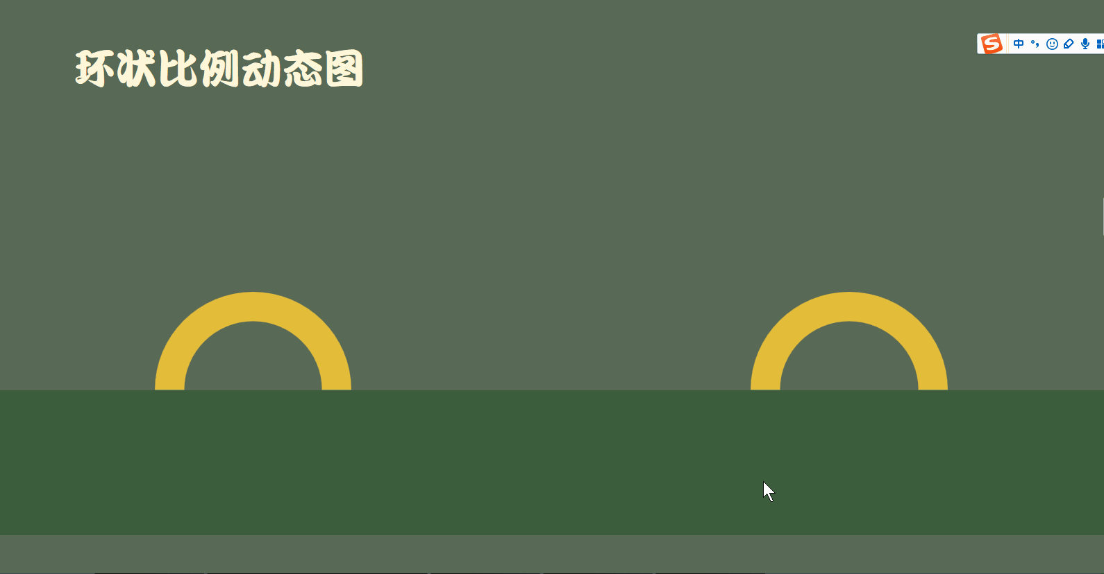 ppt每日一练——环状比例动态图