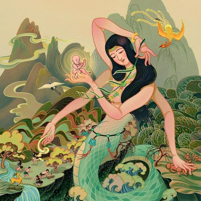 华胥氏是女娲和伏羲的亲生母亲吗?