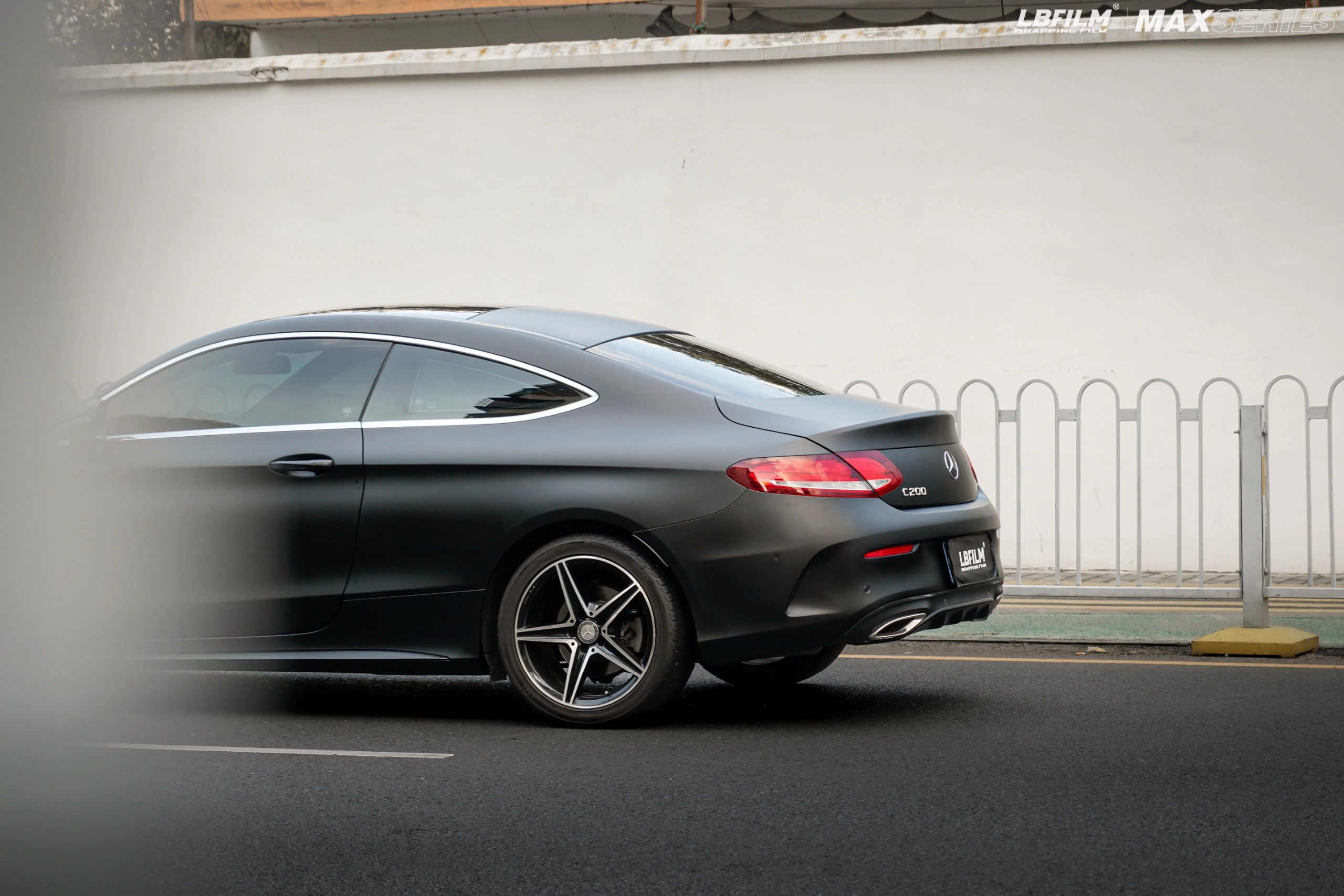 lb改色膜原厂漆山灰,低调的磨砂质感