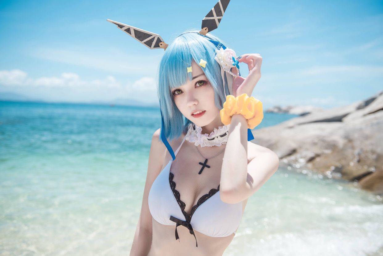 荒島-碧藍航線加斯科涅 cosplay 角色扮演寫真攝影圖片