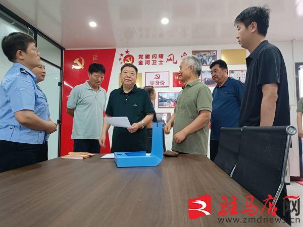 市见义勇为协会理事长乔登华深入基层调研指导见义勇为工作