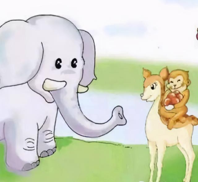 有声绘本故事《小鹿和小猴比本领》