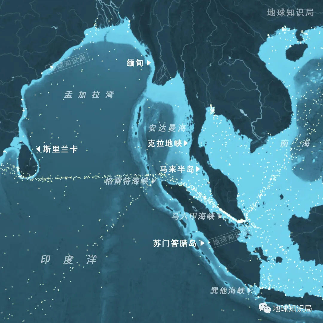 海峡运河地图图片