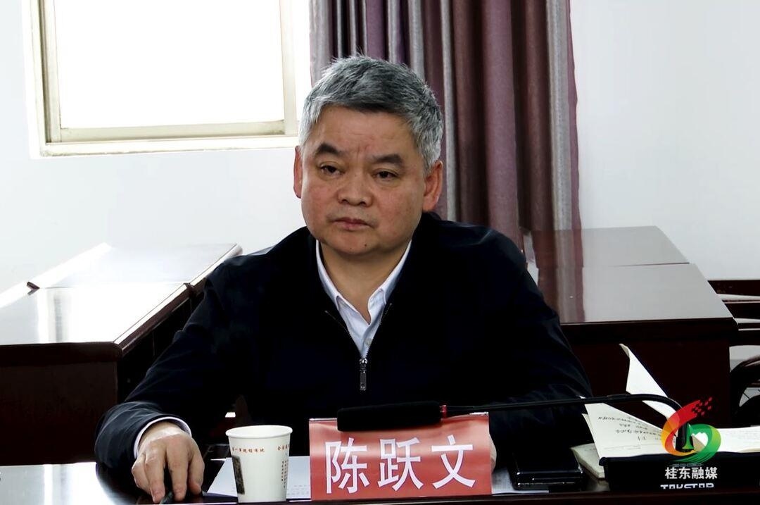 陈跃文在桂东县调研乡村振兴等工作