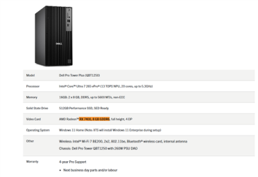 AMD入门显卡RX 7400终于要发布！配8GB GDDR6显存：零售或买不到