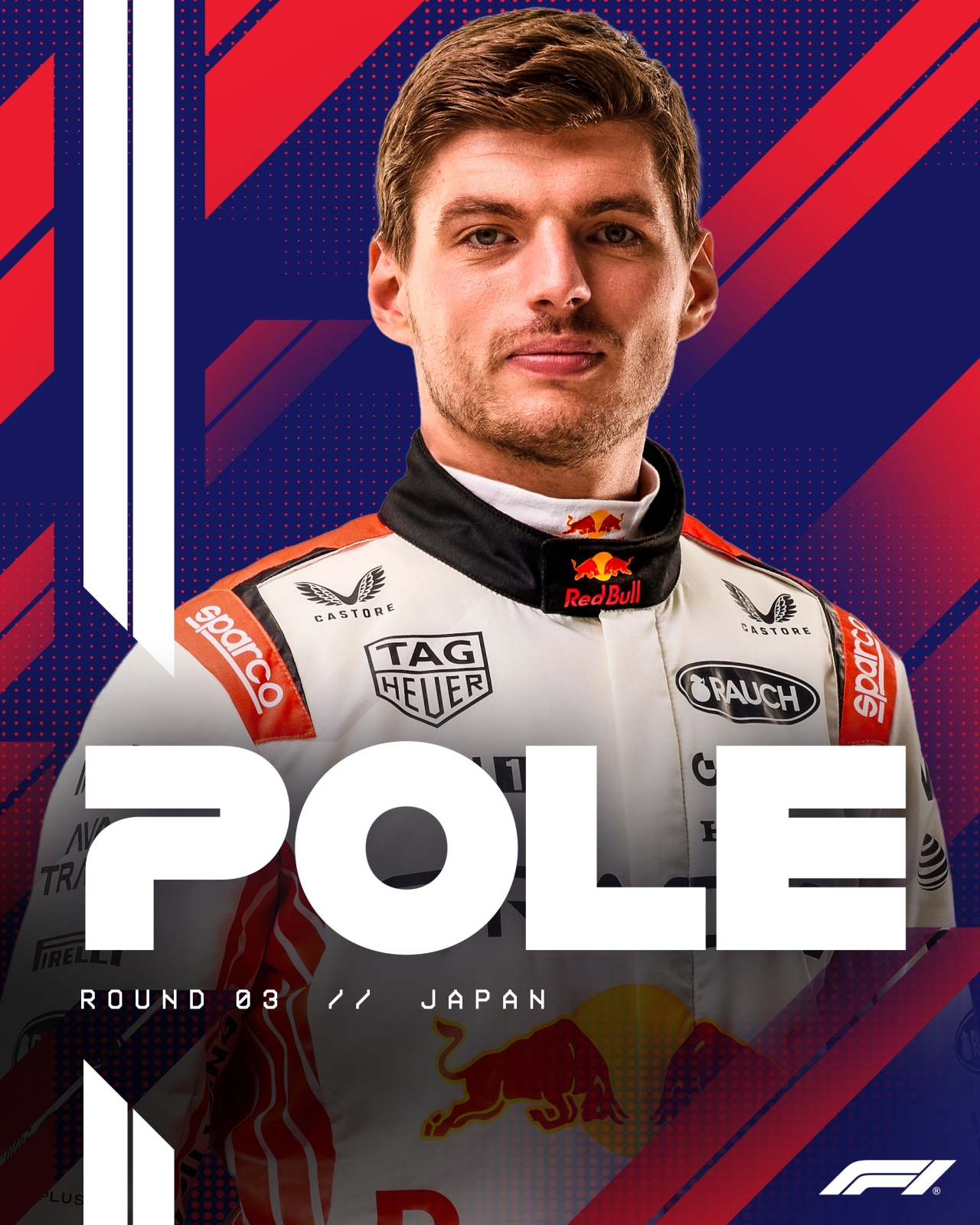 f1日本站排位赛维斯塔潘杆位诺里斯第二角田主场止步q2