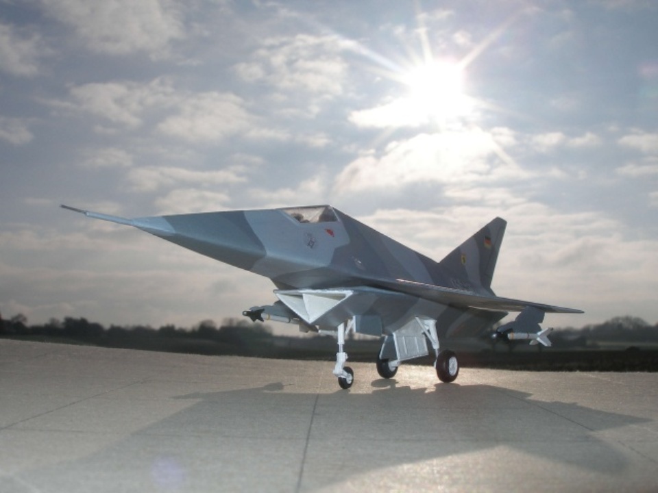 西德"萤火虫"隐身战机,与f-117同时代诞生,但最终被美国扼杀
