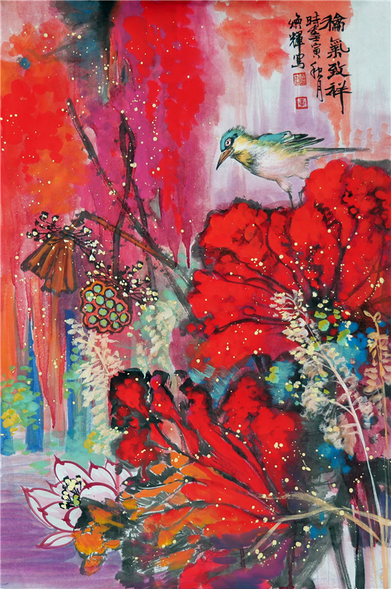 红韵墨章——李焕辉中国画作品展,于千祝文化网美术馆(北京)开幕