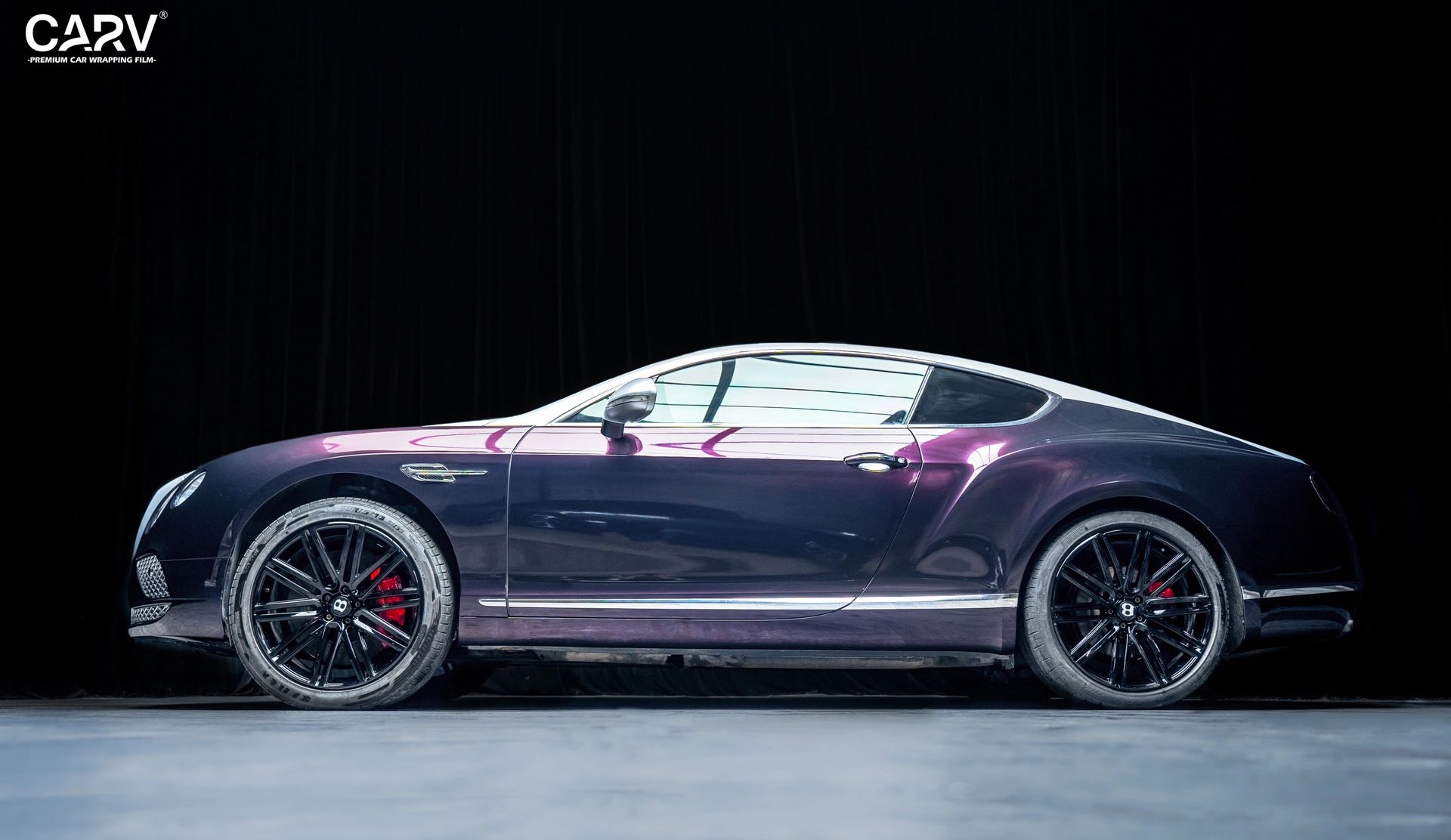 宾利卡孚改色膜液态金属快银 紫水晶,气质的搭配