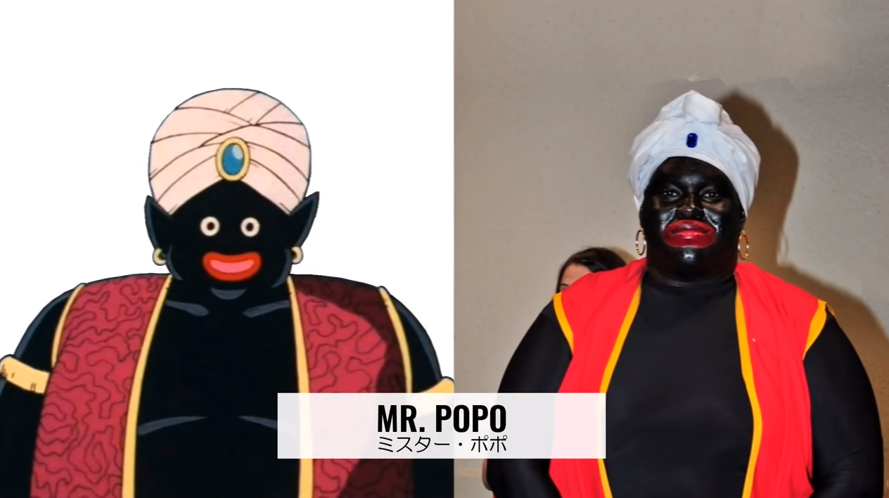 龙珠真人版:现实中的猫仙人长这样,变成界王需要勇气