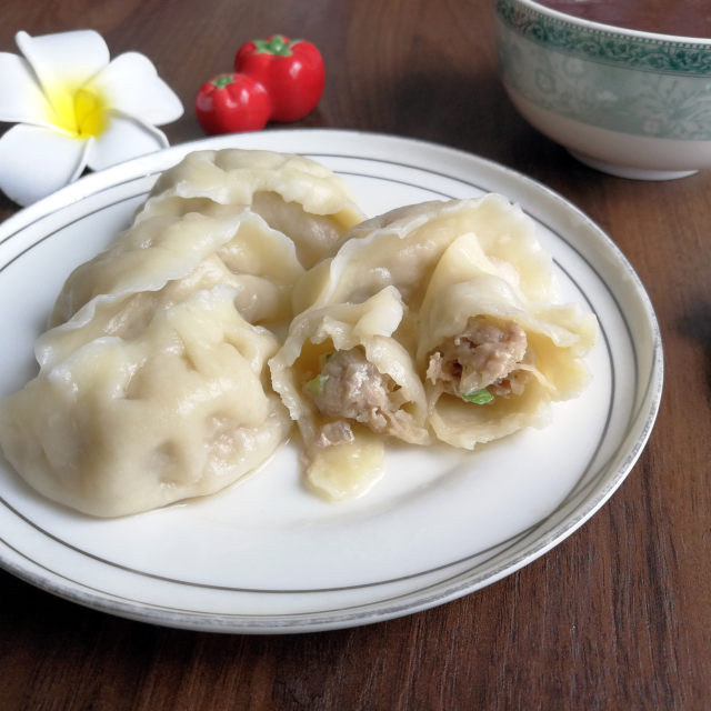 猪肉萝卜饺子