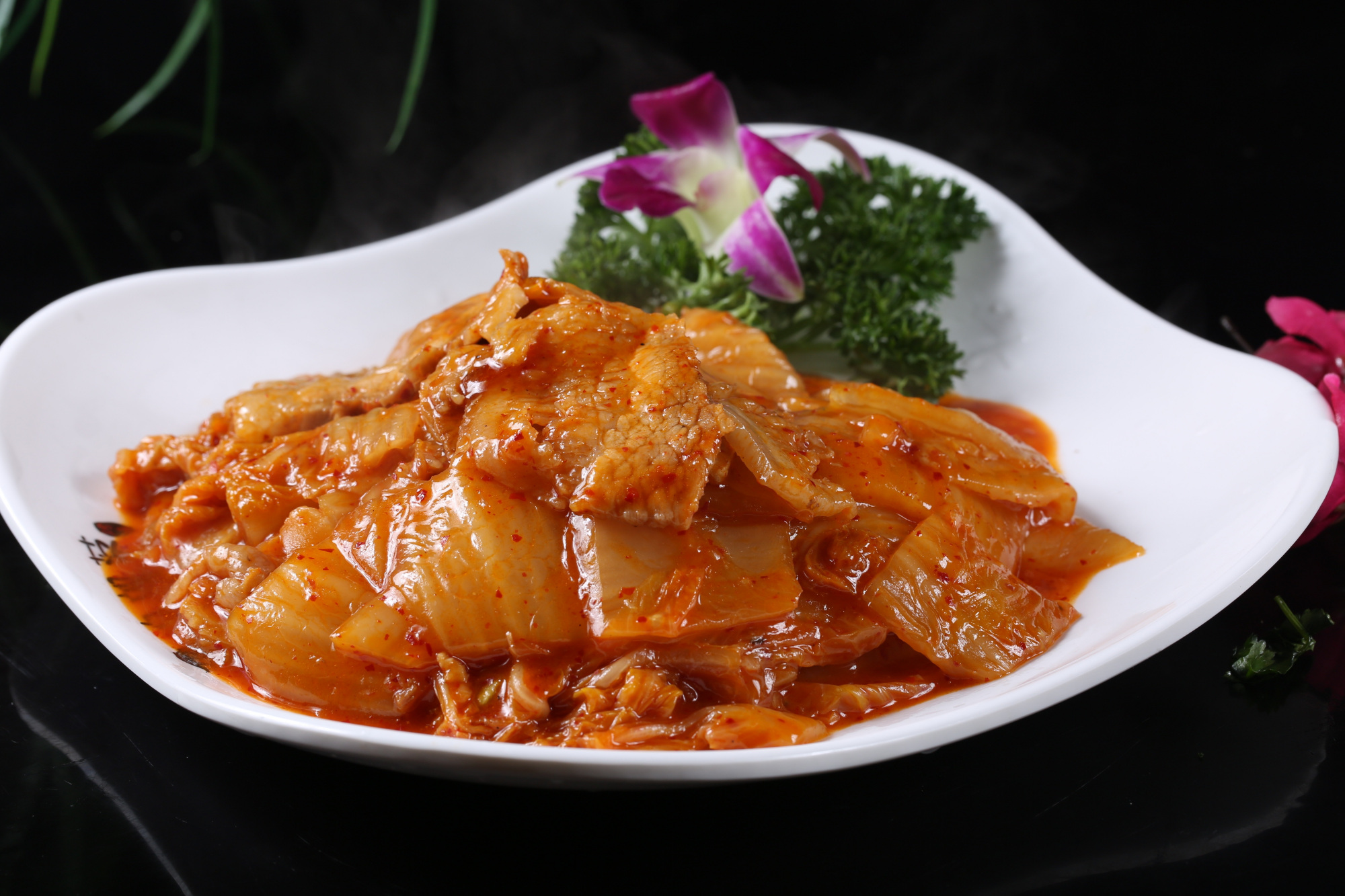 周末美食diy|酸甜辣脆的辣白菜炒五花肉安排一下