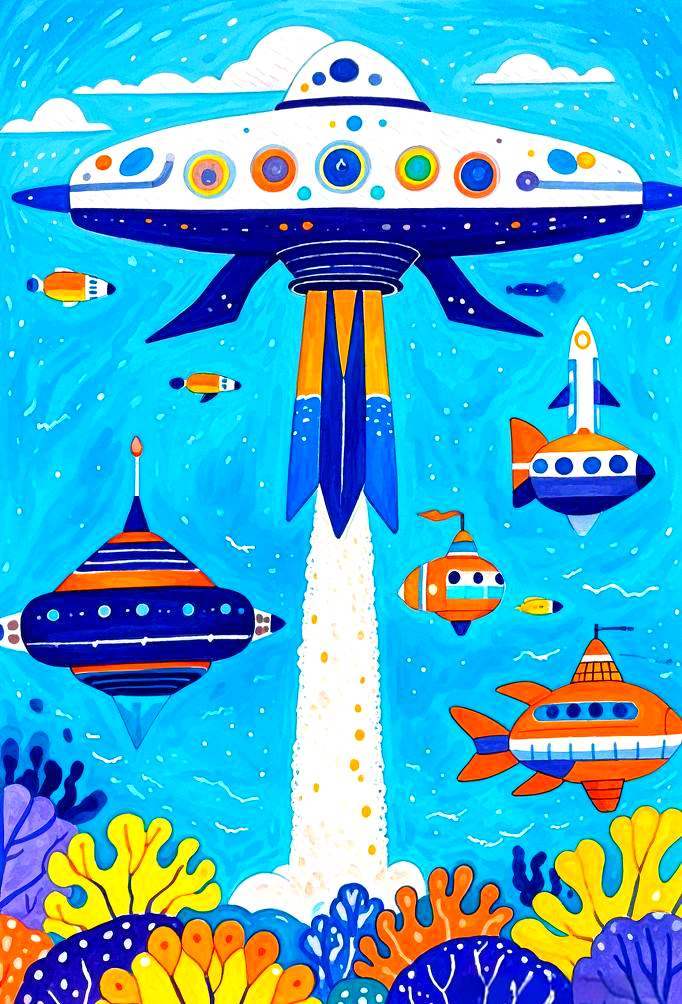 小学科技画创意宝典:畅想未来,轻松夺奖