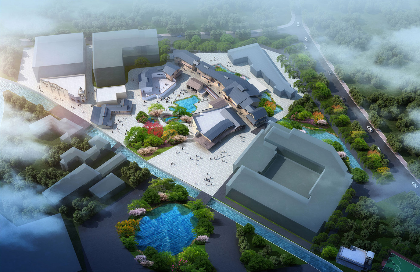 珠海宋城最新航拍!斗门绘制大文旅版图