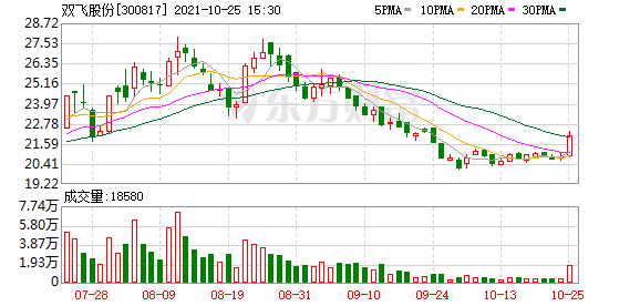 双飞集团(双飞集团创60日新高)