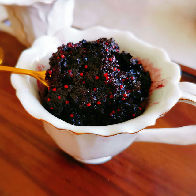 自制桑椹果酱,满满的青花素,酸酸甜甜的怎么吃都好