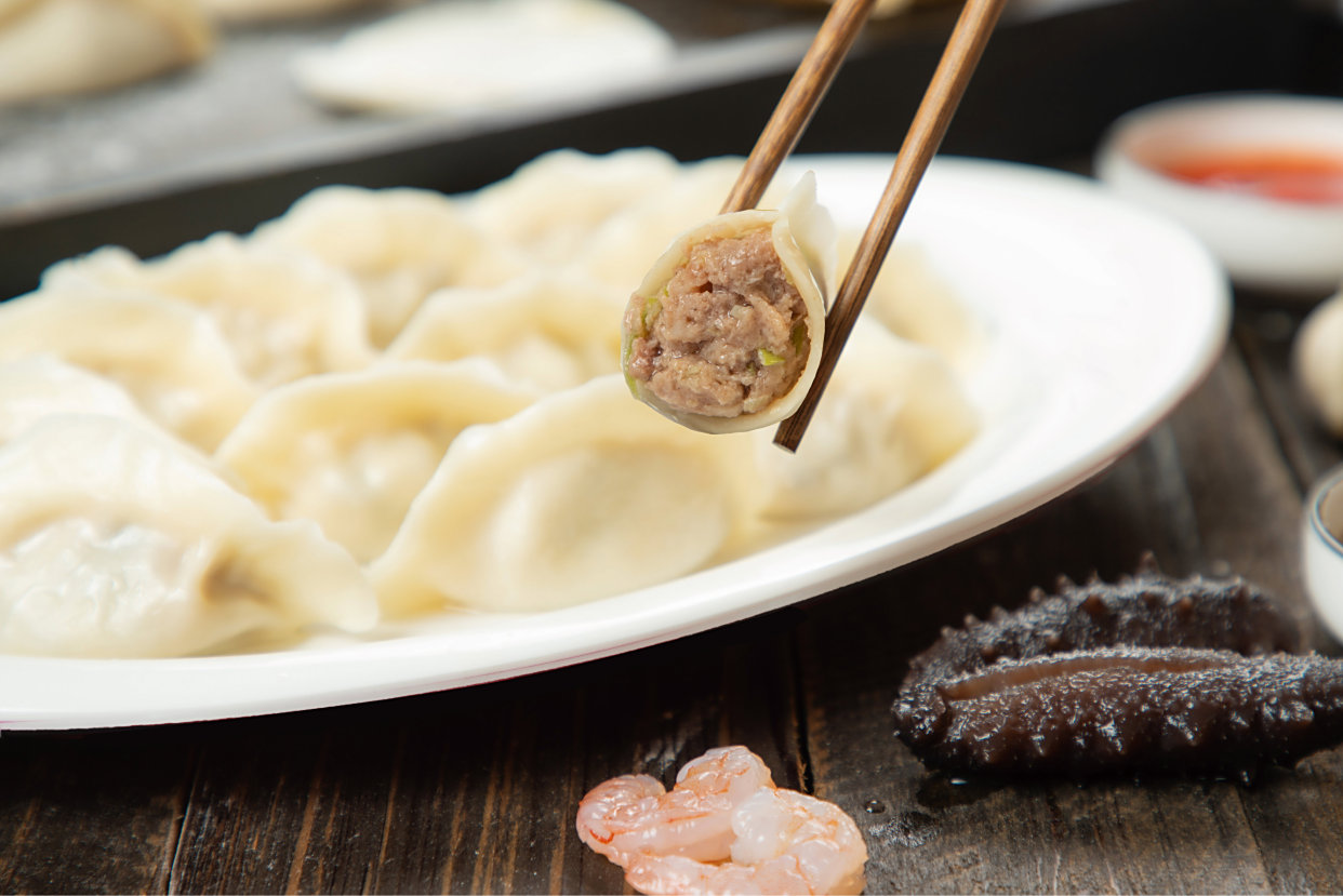 北方水饺知名品牌—喜滋缘虾仁水饺