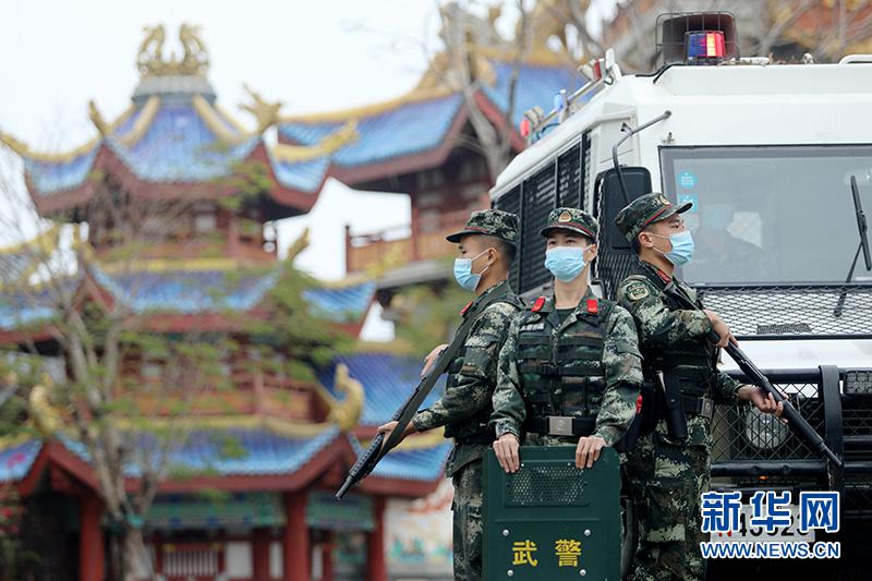 海南武警总队图片