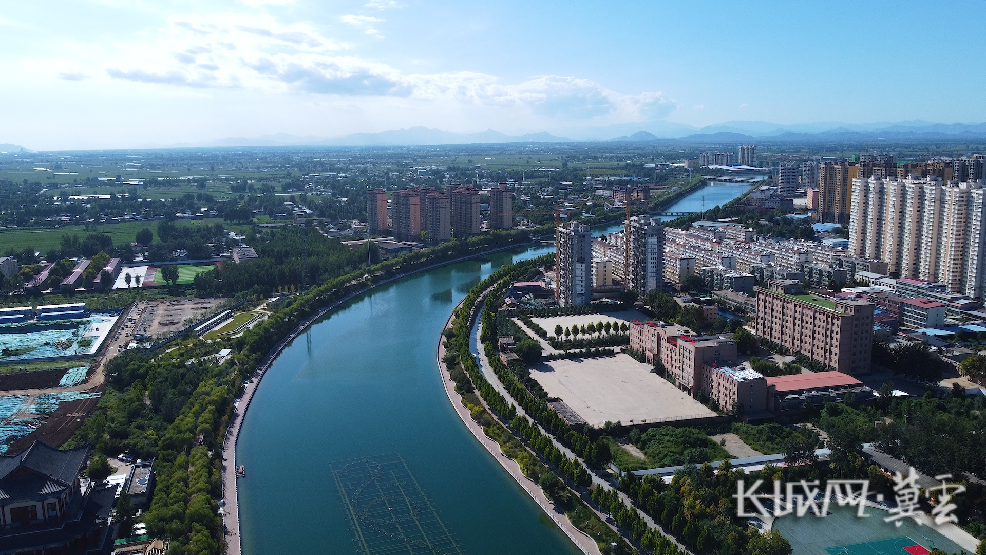 石家庄行唐:生态颍水河 美丽新蝶变