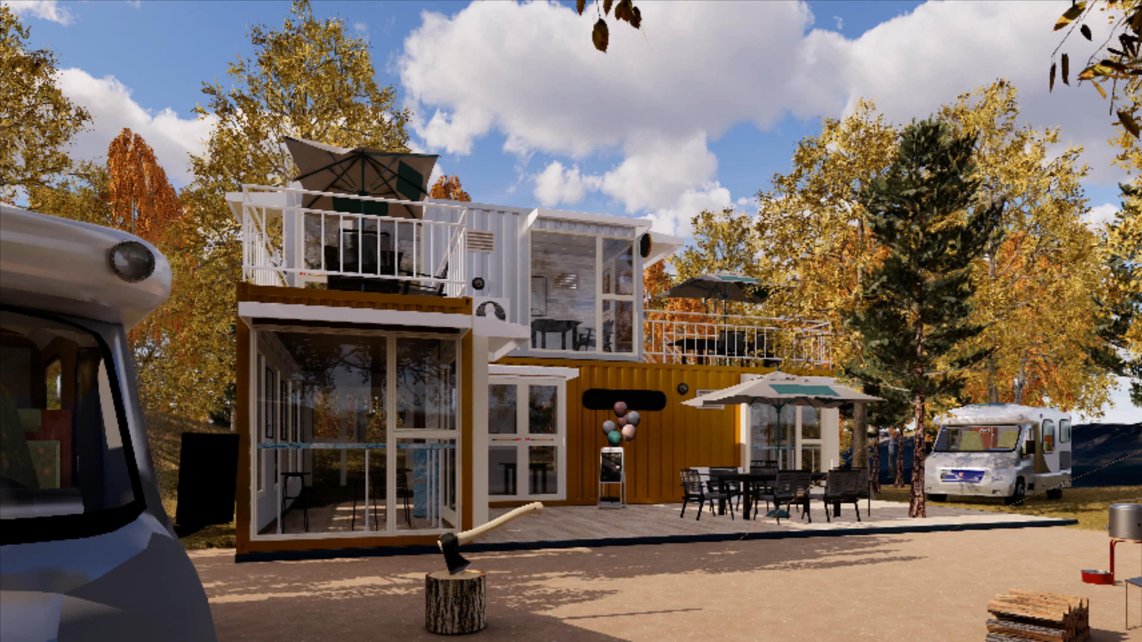 集装箱咖啡馆:温馨氛围的独特体验