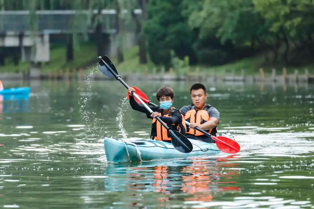 「秋季皮划艇」朝阳公园户外水上营地,超大水域畅划无阻!超长有效期