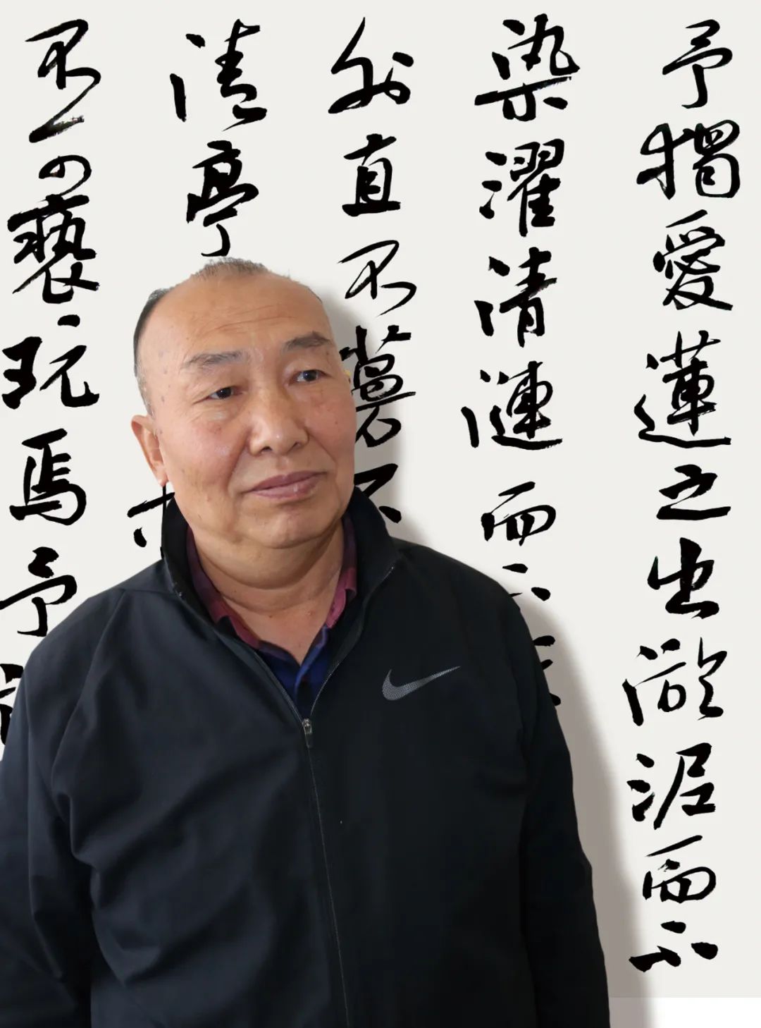 万众一心战疫情 杨波诗歌书法作品