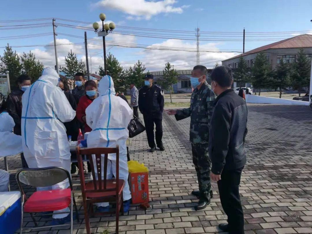 「疫情防控」漠河市人民法院党组书记,代院长王大伟深入西林吉镇桥北