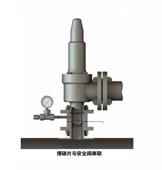 爆破片在设备上的设置方式