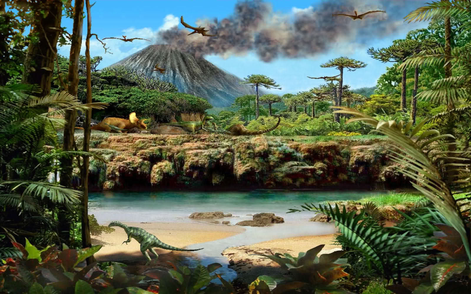 探索恐龙的生态适应:食性,行动方式和栖息地选择