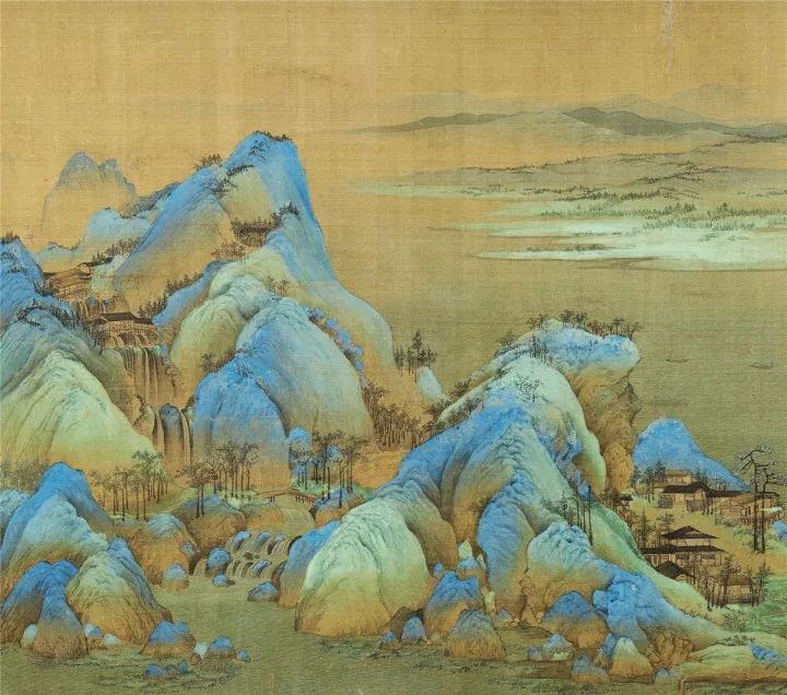 2022春晚《只此青绿》舞活《千里江山图,这些青绿技法传承千年
