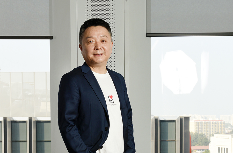 小米集团总裁王翔.摄影:史小兵