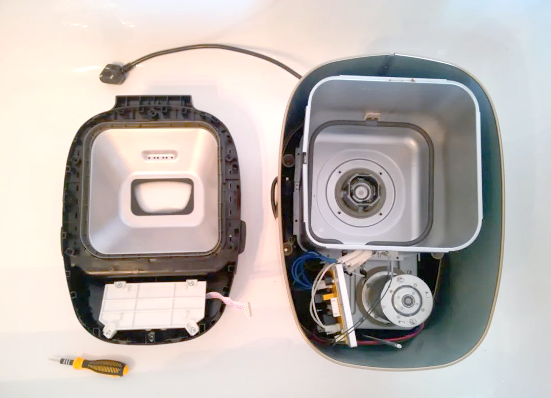 pgs面包机拆解详解:从顶盖到底座的深度探索