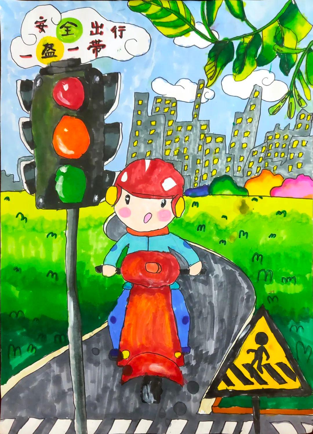 投票!"平安畅通杯"交通安全主题征文绘画赛来了!