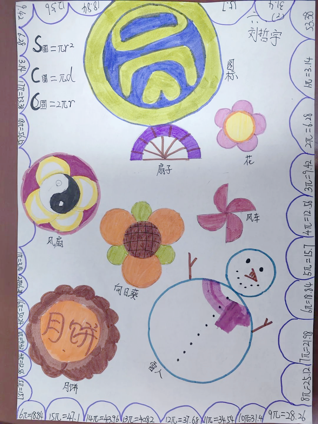 「未央教育」探索圆形之美:枣园小学数学实践作业展