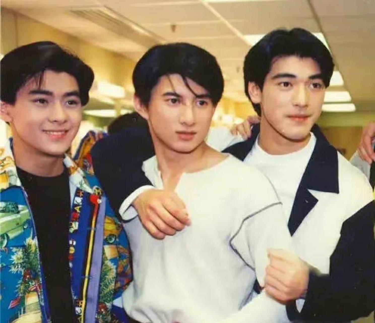 都说年轻时候的金城武亚洲第一帅,看完郭富城和林志颖年轻时候颜值,也