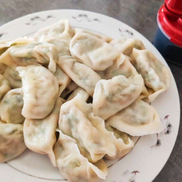 豬肉蝦仁白菜餃子,今天過小年,包餃子啦!