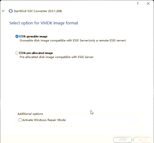 Starwind V2v Error Creating Image