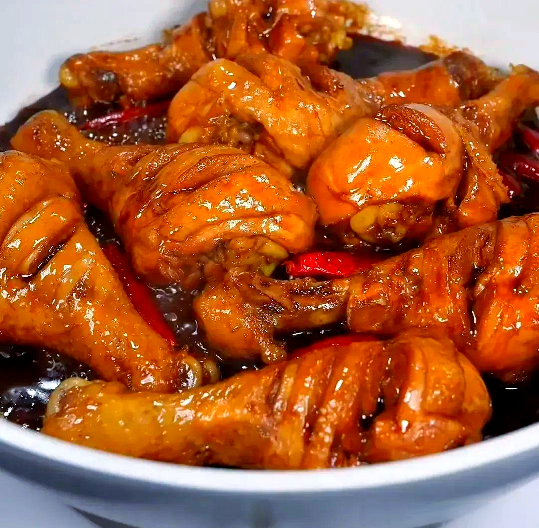 红烧鸡腿制作秘籍,小孩大人都爱不释手!
