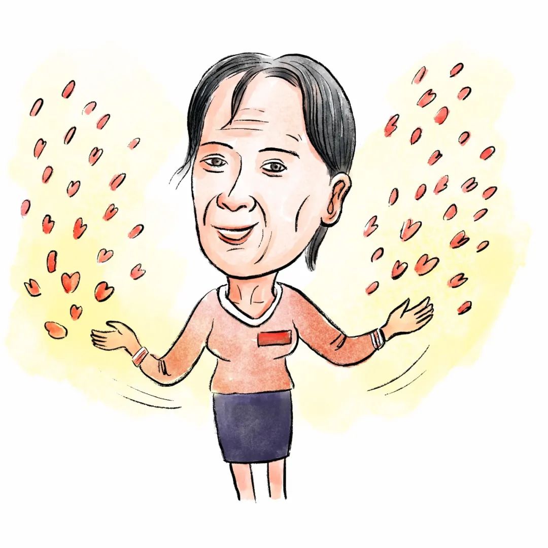 王莉 67岁的疫情防控志愿者