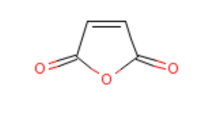 顺丁烯二酸酐结构式