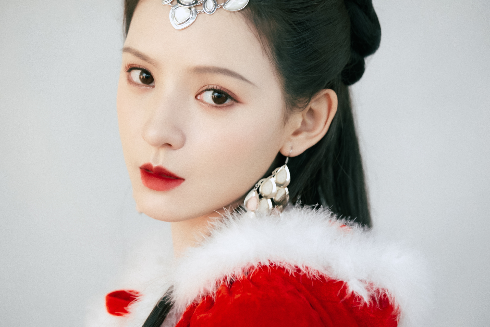 张予曦的昭君造型好美啊,这要放在古代,不得和平个五百年?