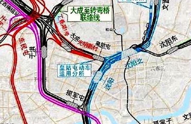 沈山铁路线路图图片