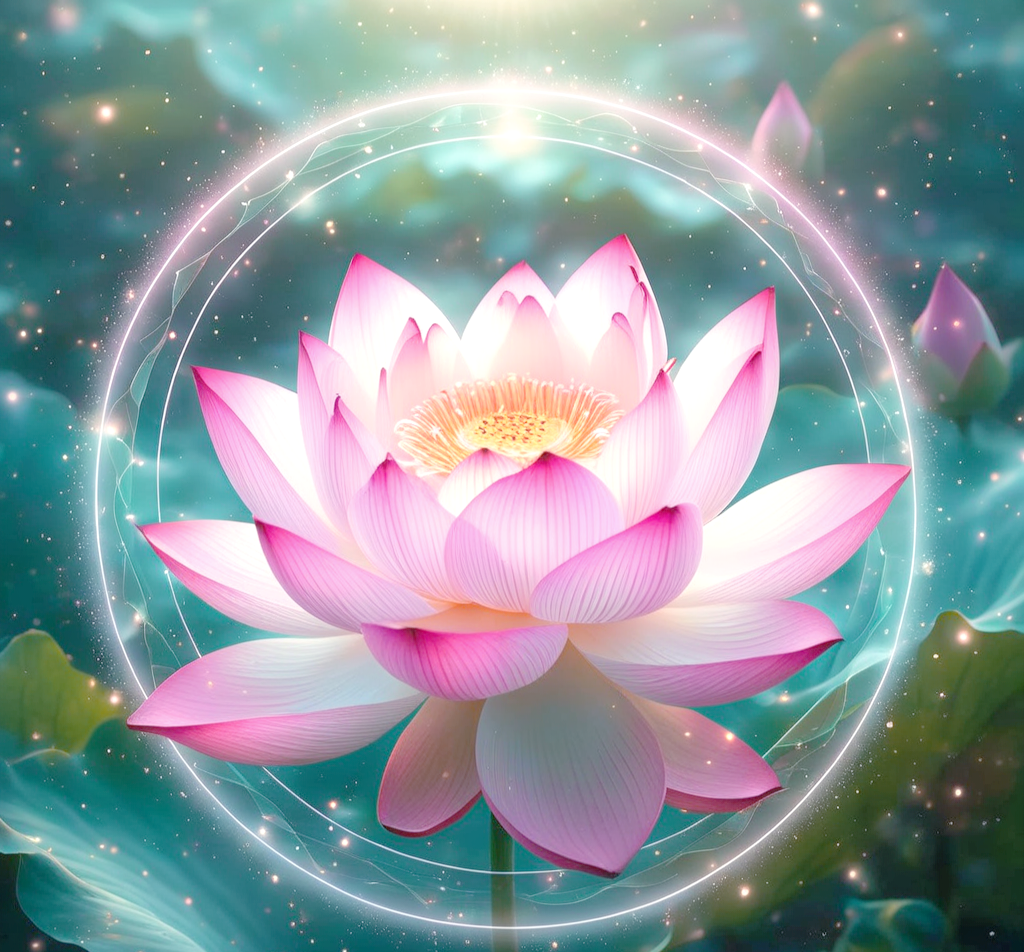 荷花盛开,阳光照耀,传递无尽祝福与正能量!