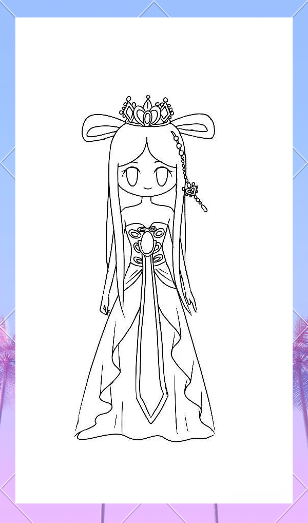 学画叶罗丽罗丽:轻松解压的简笔画教程