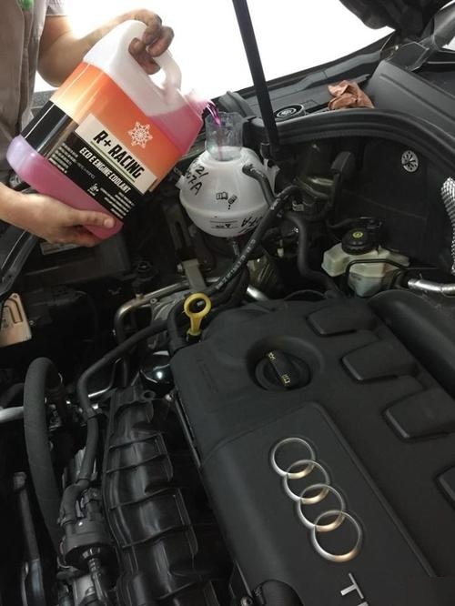 2016款奥迪q3换完防冻液只有小循环没有大循环怎么回事?