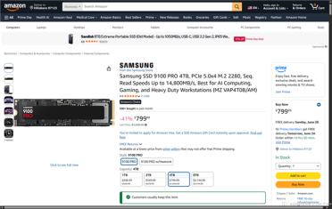 SSD超级涨价周期现魔幻一幕：PCIe 5.0居然比4.0便宜！