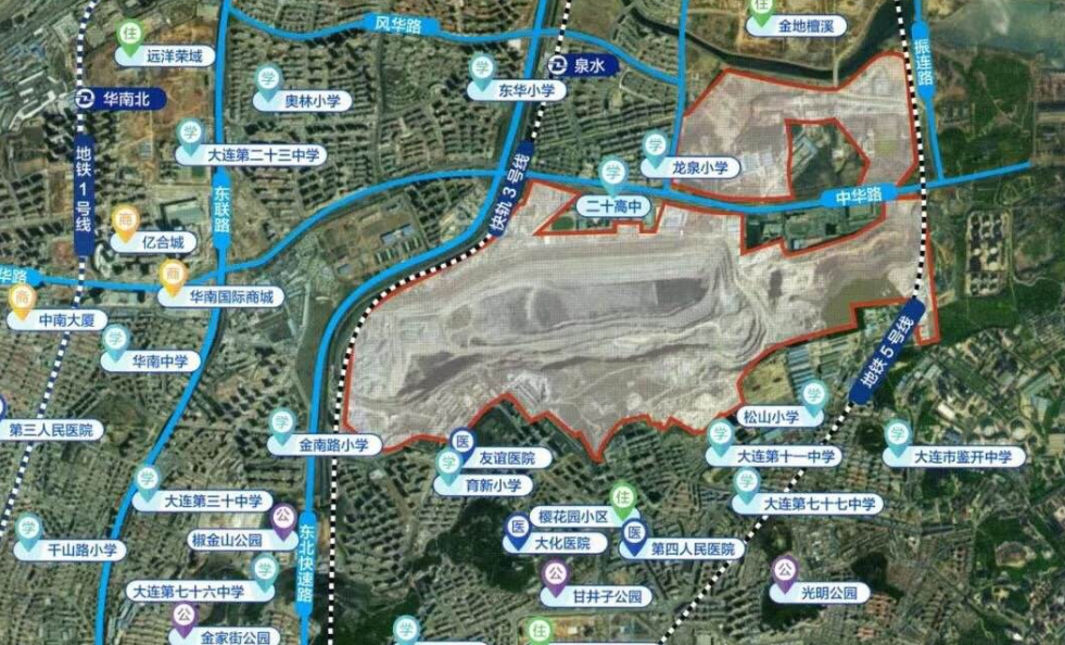 大连石灰石矿将建万达旅游项目及专业足球场 会不会影响周边房价