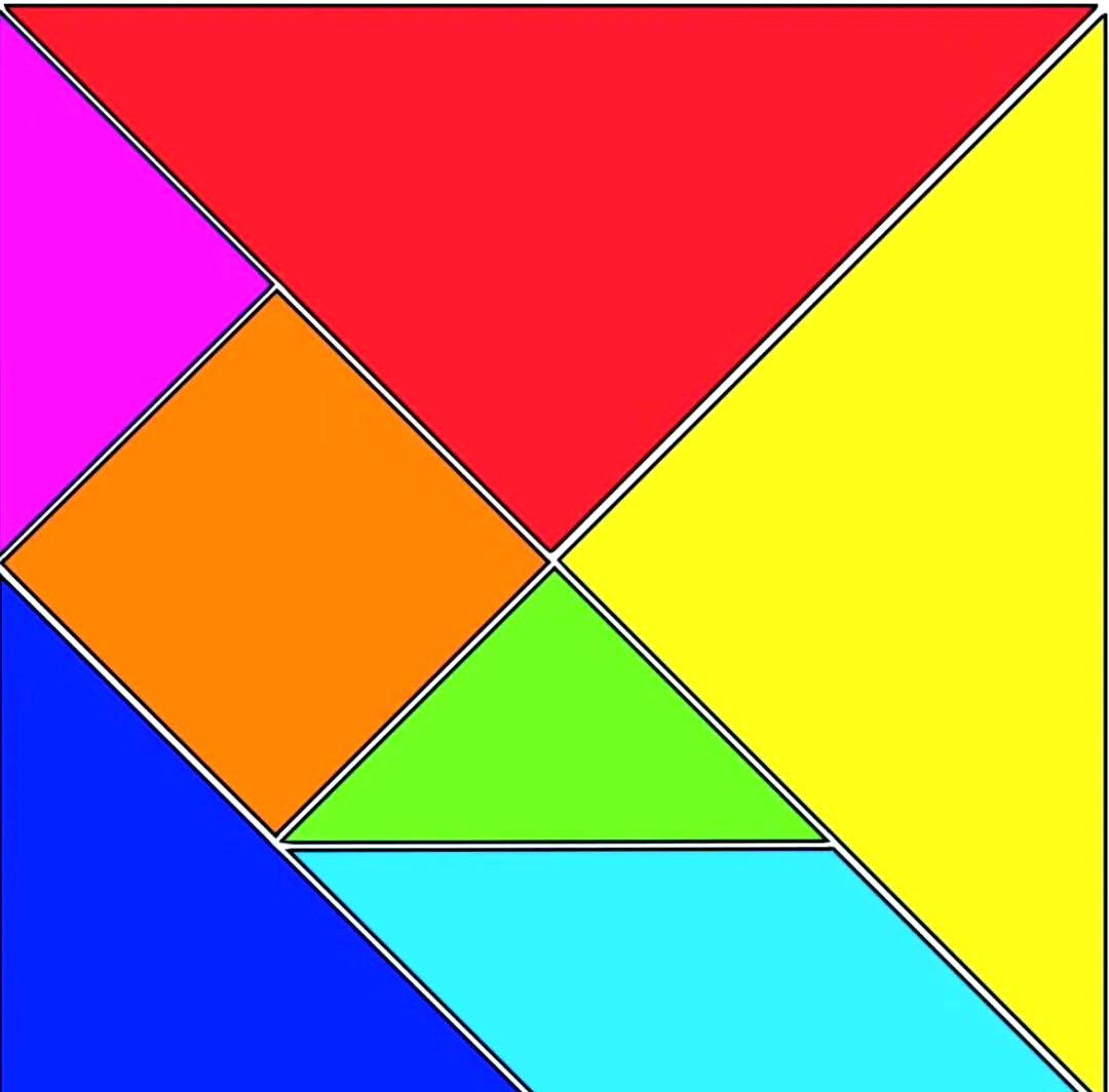 创意七巧板:拼出多彩智慧图案