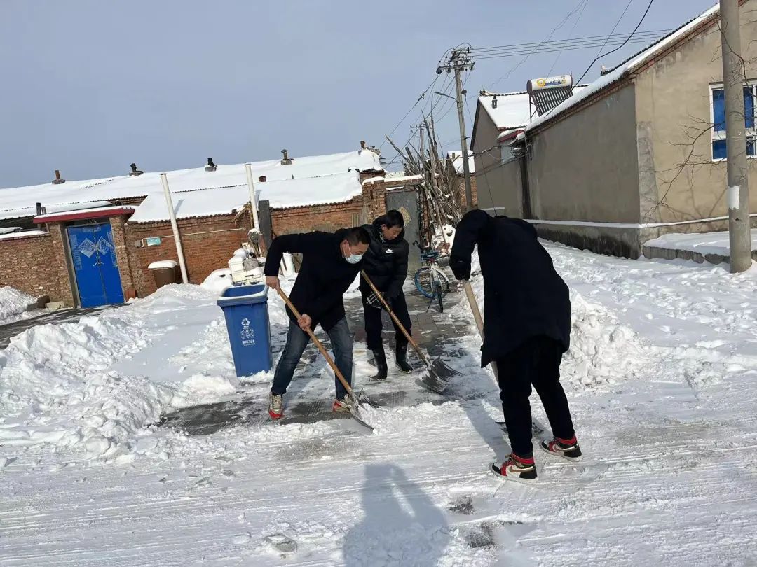 滨城全力扫雪铲冰扎牢百姓温暖过冬安全带